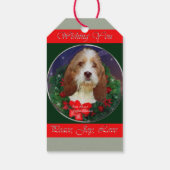 Petit Basset Christmas Geschenkanhänger (Rückseite)