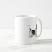 Petit Basset Griffon Vendeen (A) - Stehend Kaffeetasse (VorderseiteRechts)