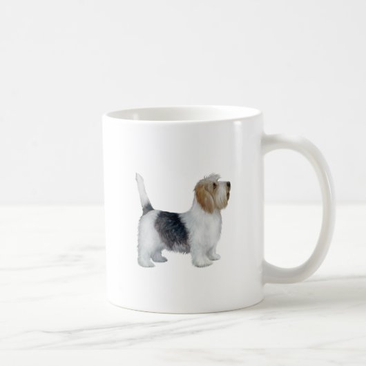 Petit Basset Griffon Vendeen (A) - Stehend Kaffeetasse (Rechts)