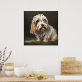Petit Basset Griffon Vendeen - Dog Portrait Poster (Küche)