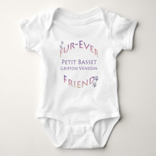 Petit Basset Griffon Vendeen Fur ever Friend Baby Strampler
