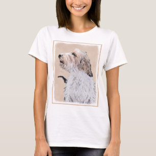 Petit Basset Griffon Vendéen Gemälde - Hundekunst T-Shirt