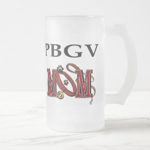 PETIT BASSET GRIFFON VENDEEN MAMA Geschenke Mattglas Bierglas