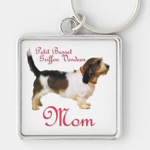 Petit Basset Griffon Vendeen Mutter Schlüsselanhänger