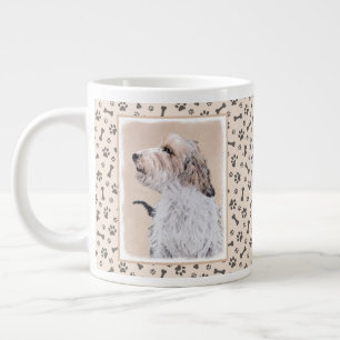 Petit Basset Griffon Vendéen Painting - Dog Art Jumbo-Tasse