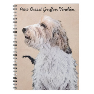 Petit Basset Griffon Vendéen Painting - Dog Art Notizblock