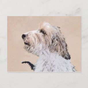 Petit Basset Griffon Vendéen Painting - Dog Art Postkarte