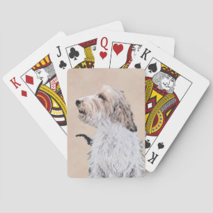 Petit Basset Griffon Vendéen Painting - Dog Art Spielkarten