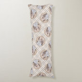 Petit Basset Griffon Vendéen Painting PBGV Dog Art Seitenschläferkissen (Vorderseite Vertikal)