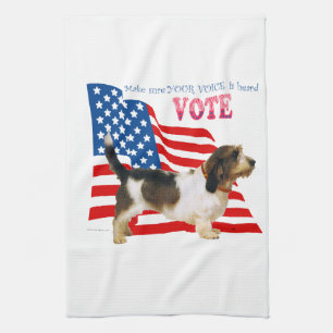 Petit Basset Griffon Vendeen Politik Handtuch