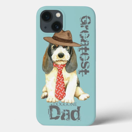 Petit Basset Griffon Vendeen Vater Case-Mate iPhone Hülle (Rückseite)