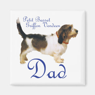 Petit Basset Griffon Vendeen Vater Magnet