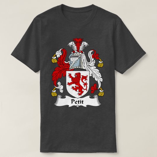 Petit Coat of Arms Familienwappen T-Shirt (Design vorne)
