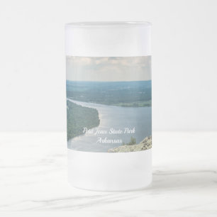 Petit Jean Cedar Creek Mattiert Glass Beer Tasse