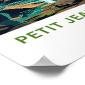 Petit Jean Staat Park Arkansas Travel Print Poster (Ecke)