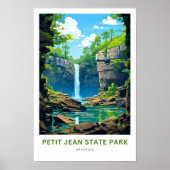 Petit Jean Staat Park Arkansas Travel Print Poster (Vorne)