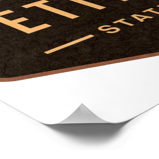 Petit Jean Staat Park Poster (Ecke)