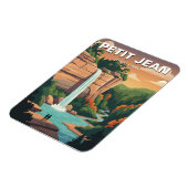 Petit Jean State Park Arkansas Reise Magnet (Linke Seite)