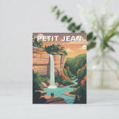 Petit Jean State Park Arkansas Reise Postkarte (Stehend Vorderseite)