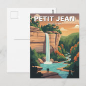 Petit Jean State Park Arkansas Reise Postkarte (Vorne/Hinten)