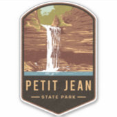 Petit Jean State Park Aufkleber (Vorderseite)