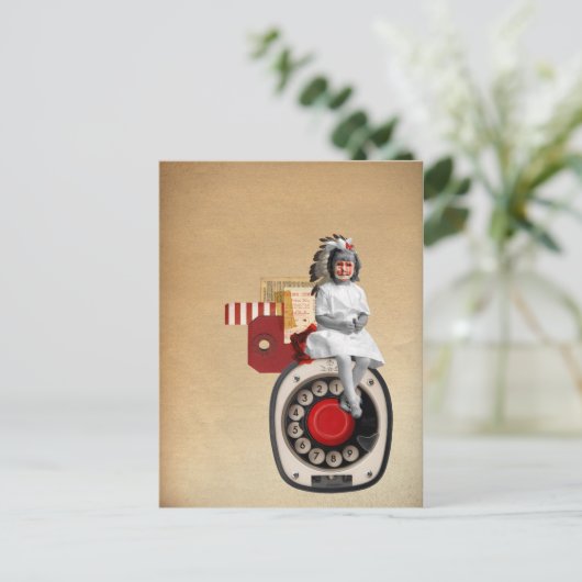 Petit Madame Postkarte (Stehend Vorderseite)