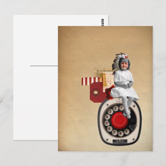 Petit Madame Postkarte (Vorne/Hinten)