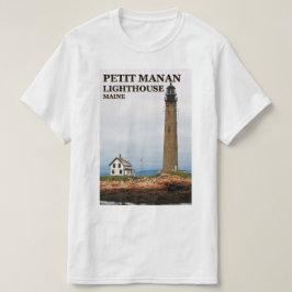 Petit Manan-Leuchtturm, Maine-T - Shirt