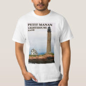 Petit Manan-Leuchtturm, Maine-T - Shirt (Vorderseite)