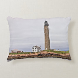 Petit Manan Lighthouse, Maine Accent Pillow Dekokissen