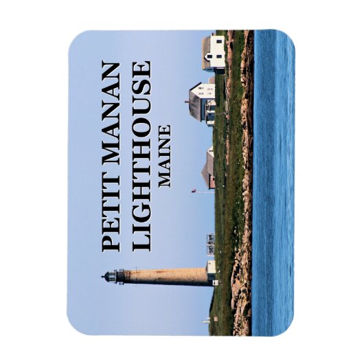 Petit Manan Lighthouse, Maine Flexi Magnet (Vertikal)
