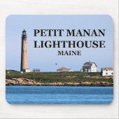 Petit Manan Lighthouse, Maine Mousepad (Vorne)