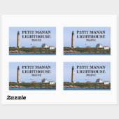 Petit Manan Lighthouse, Maine Stickers (Blatt)