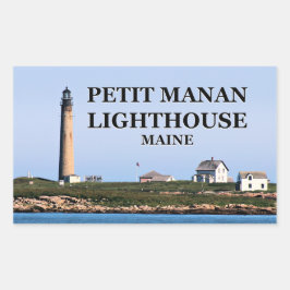 Petit Manan Lighthouse, Maine Stickers