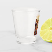 Petit Marché Niger Schnapsglas (Links)
