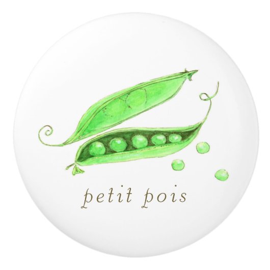 Petit Pois Keramikknauf (Vorderseite)