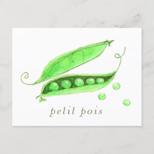 Petit Pois Postkarte