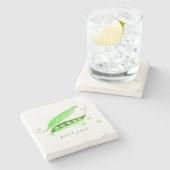 Petit Pois Steinuntersetzer (Seitenansicht)