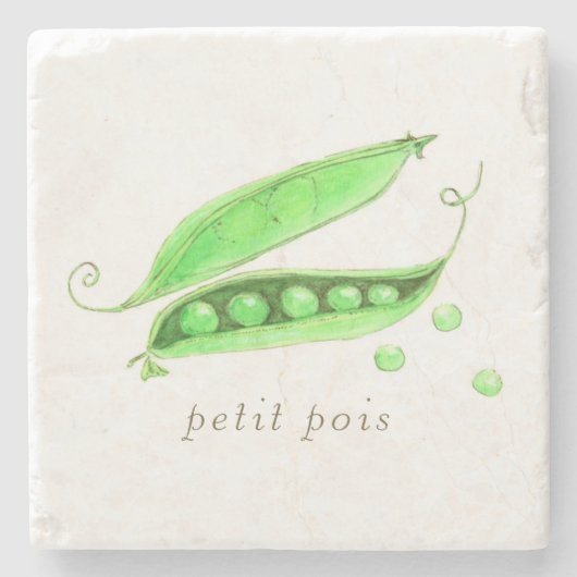 Petit Pois Steinuntersetzer (Vorderseite)