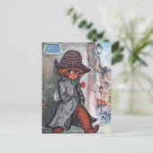 Petit Poulbot Montmartre Postkarte (Stehend Vorderseite)