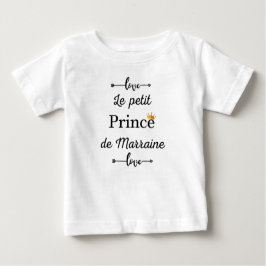 Petit Prinz de Marraine Baby T-shirt