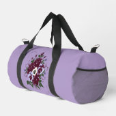 Petit Sac de Sport Bouquet de Violettes Duffle Bag (Rechte Ecke)