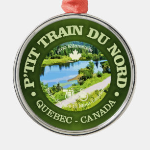 Petit Train du Nord (Fahrrad c) Ornament Aus Metall