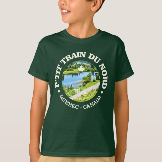 Petit Train du Nord (Fahrrad c) T-Shirt (Vorderseite)