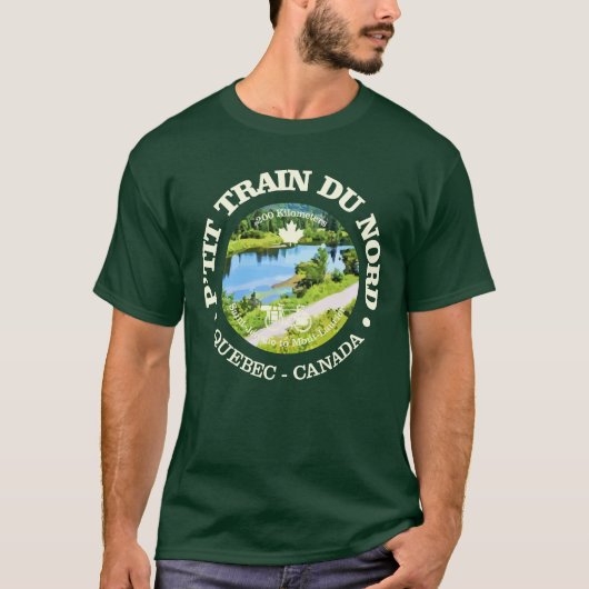 Petit Train du Nord (Fahrrad c) T-Shirt (Vorderseite)