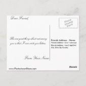 Petit Trianon Park, Maison du Seigneur, Versailles Postkarte (Rückseite)