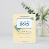 PETITE-ABSCHLUSS: GRAD105 8 P EINLADUNG (Stehend Vorderseite)