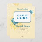 PETITE-ABSCHLUSS: GRAD105 8 P EINLADUNG (Vorne/Hinten)