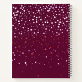 Petite Berry Stars Wedding Notebook Foto Album Notizbuch (Rückseite)