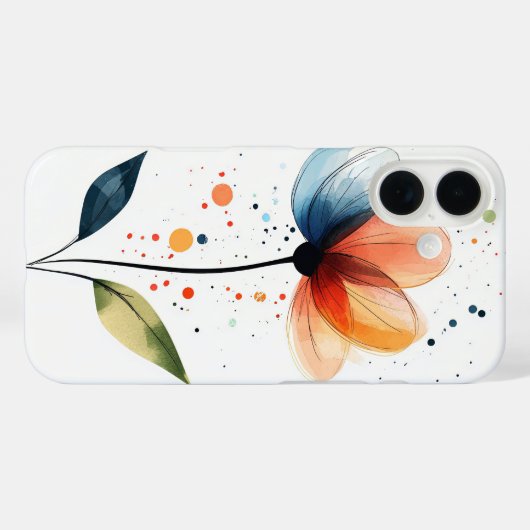 Petite Bloom Case-Mate iPhone Hülle (Rückseite (Horizontal))